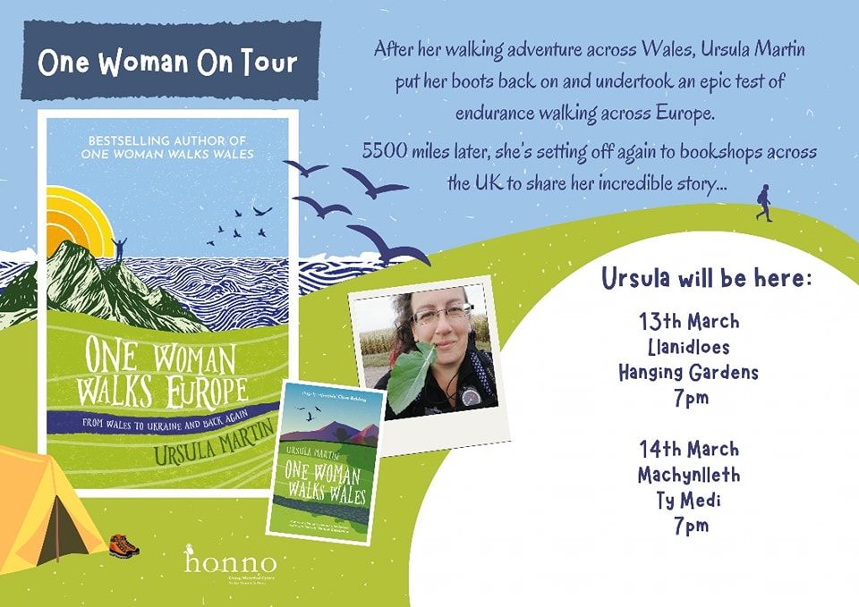 Ursula Martin - One Woman Walks Europe - Book Launch