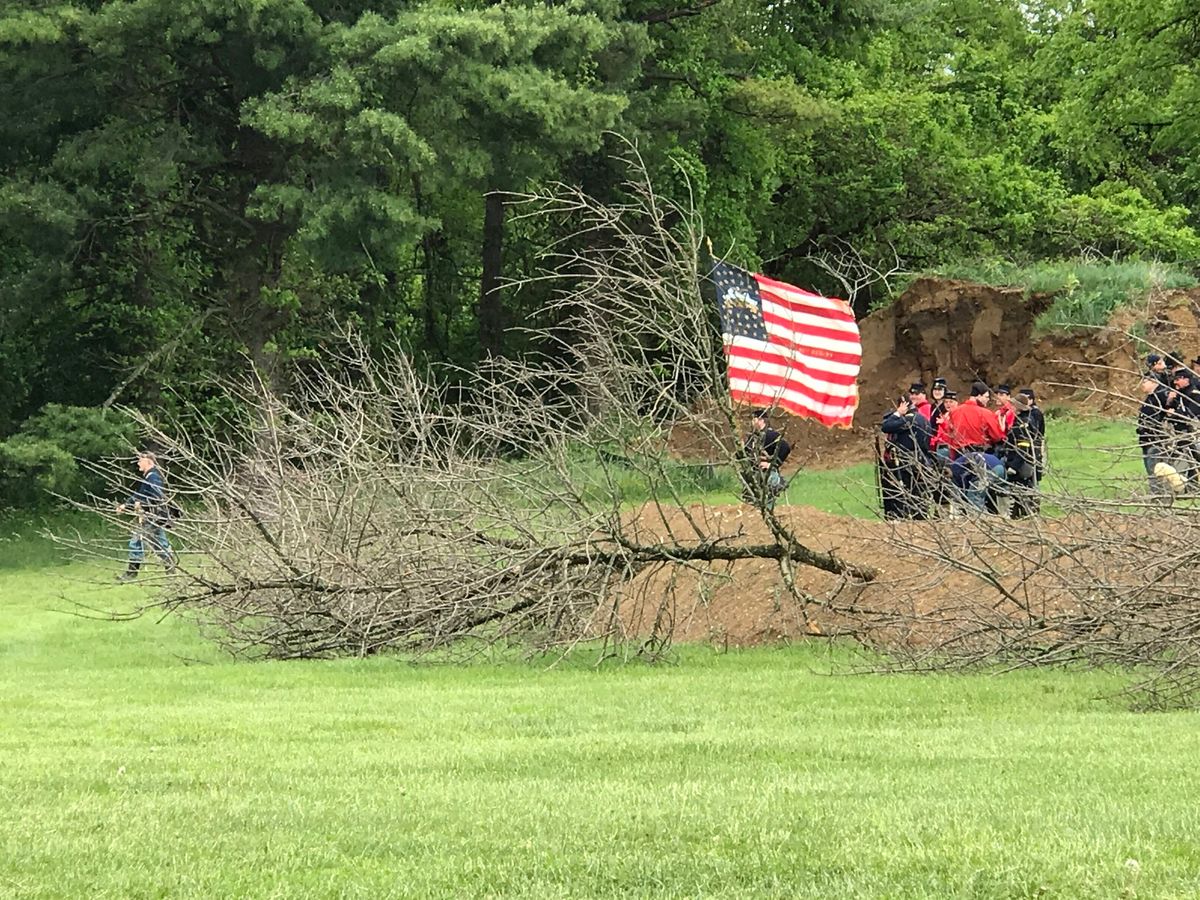 Living History Reeactment: Five Forks