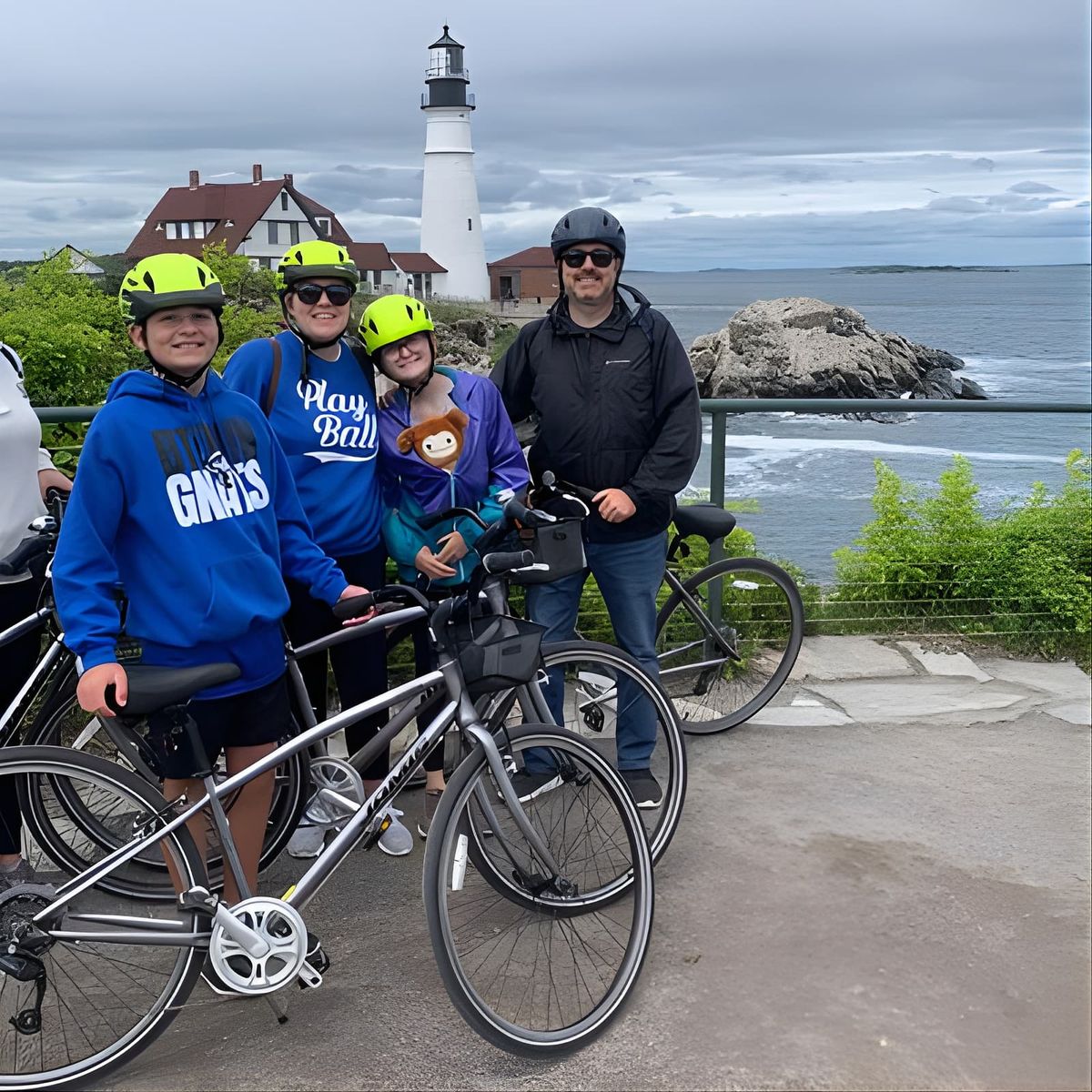 Lighthouse Bicycle Tour from South Portland with 4 Lighthouses