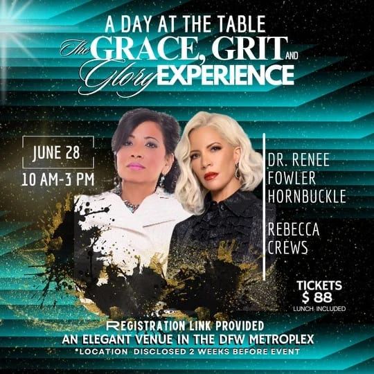A Day At The Table with Dr. Renee Fowler Hornbuckle and Rebecca Crews.