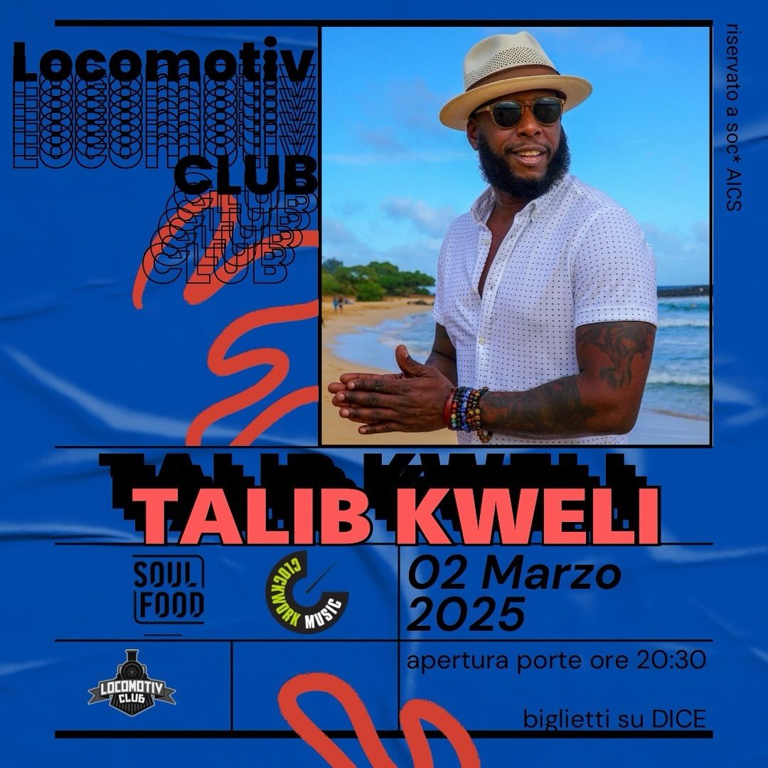 Talib Kweli @Locomotiv Club | Bologna