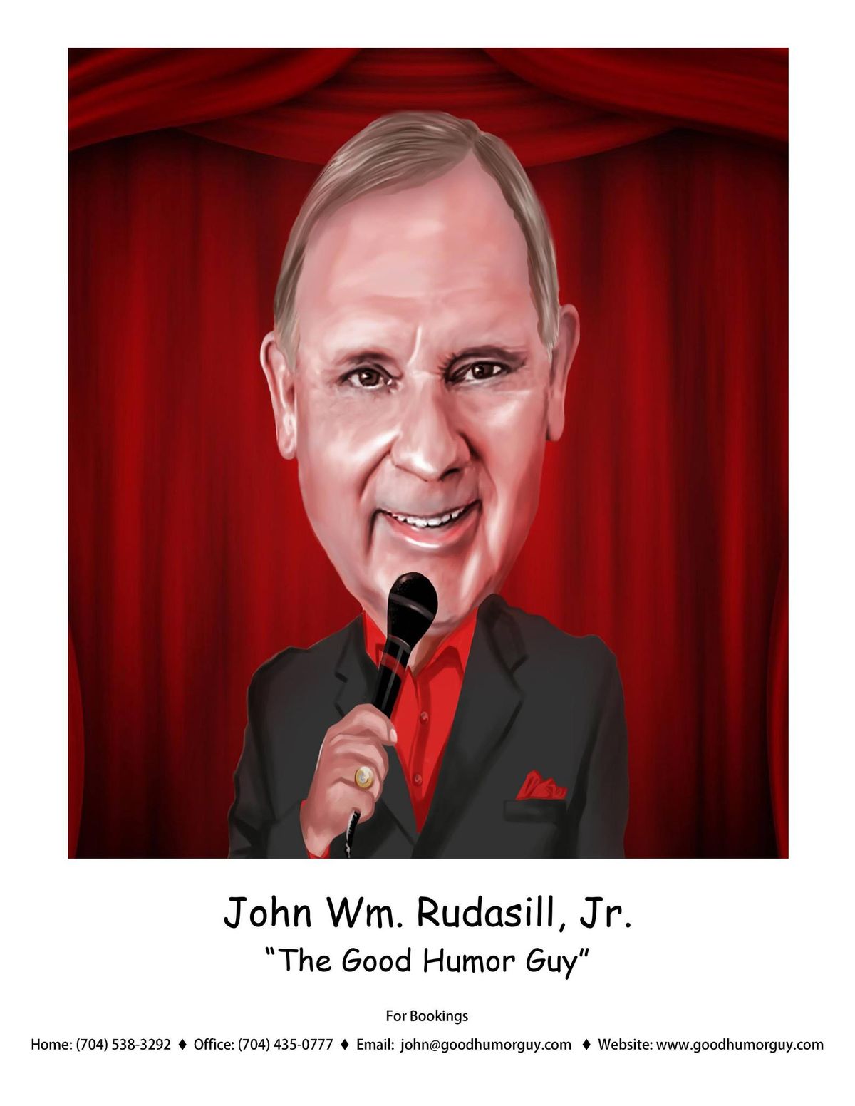  Christian Stand-up Comedian "The Good Humor Man" John Rudasill at Temple Baptist Church
