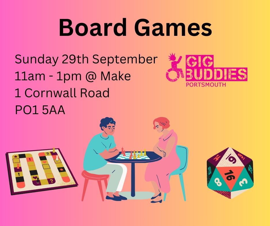 Gig Buddies Board Games