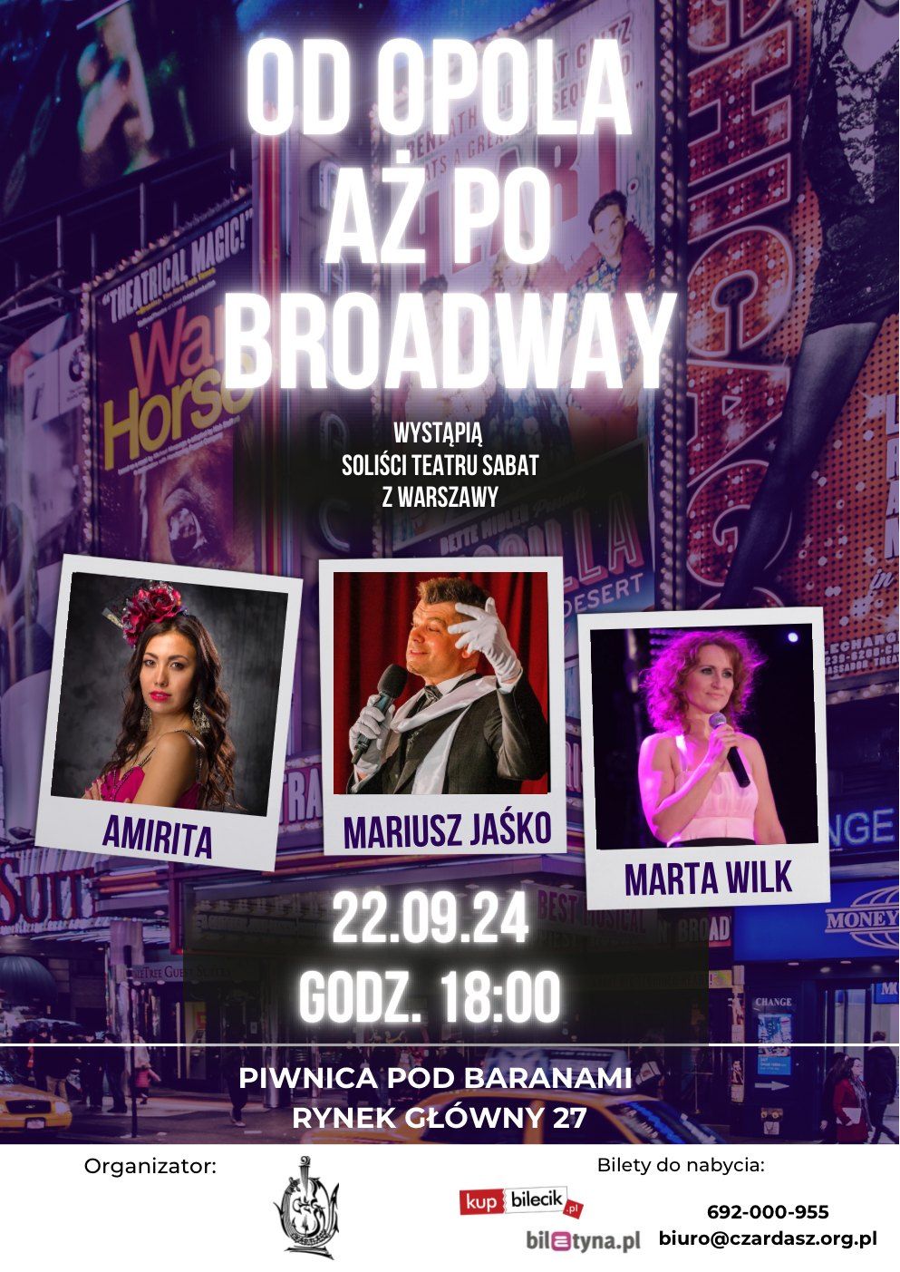 "Od Opola a\u017c po Broadway" - koncert