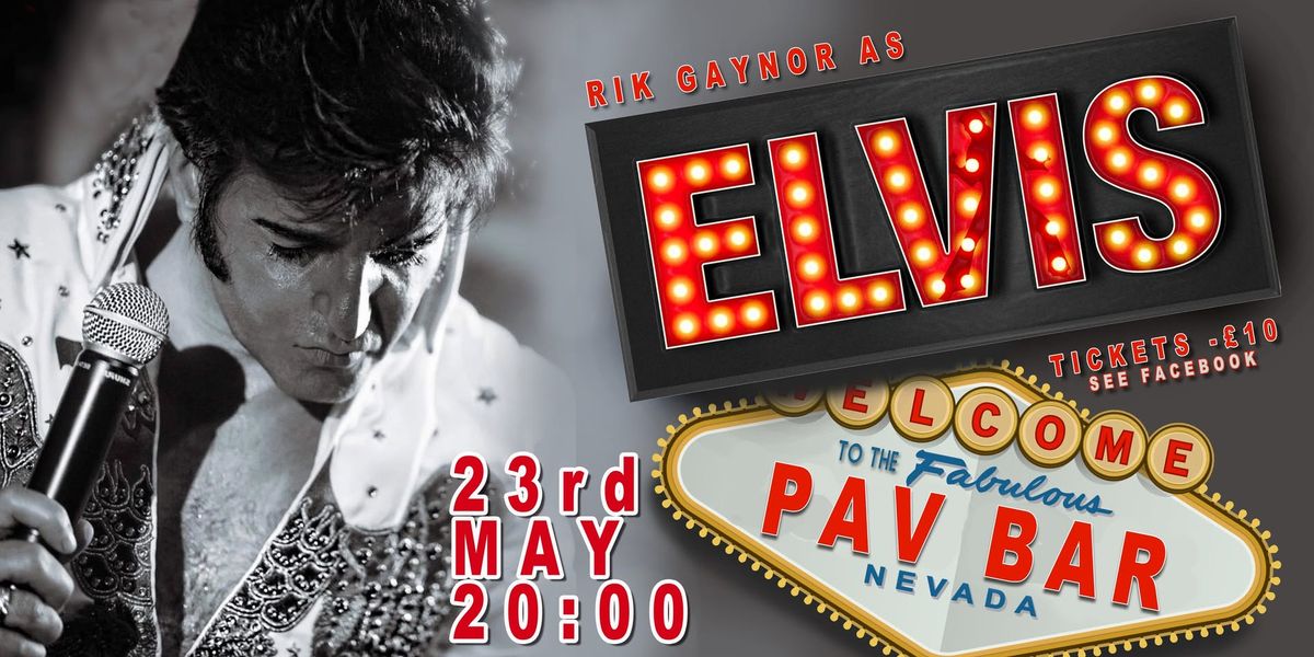 ELVIS LIVE - by Rik Gaynor