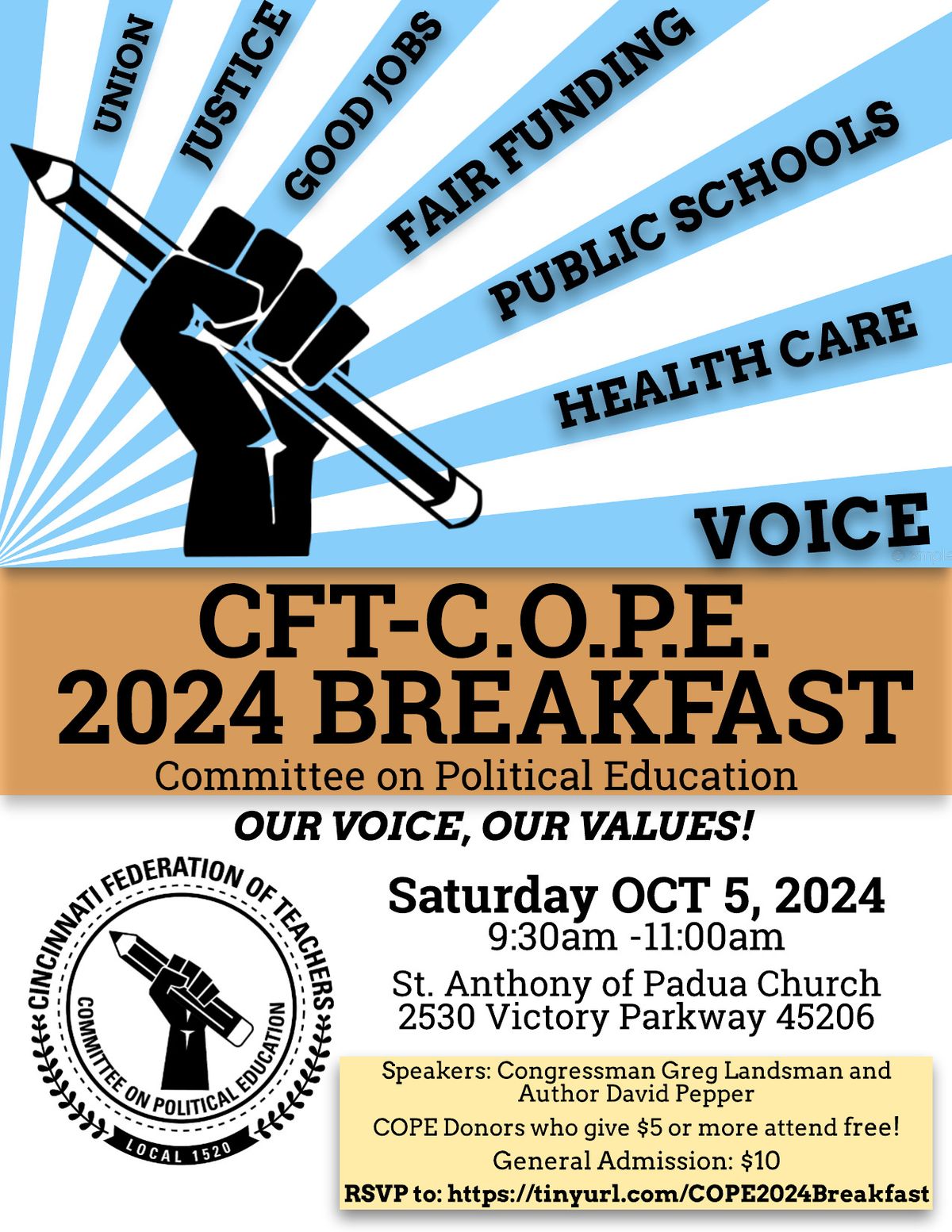 CFT COPE 2024 Breakfast