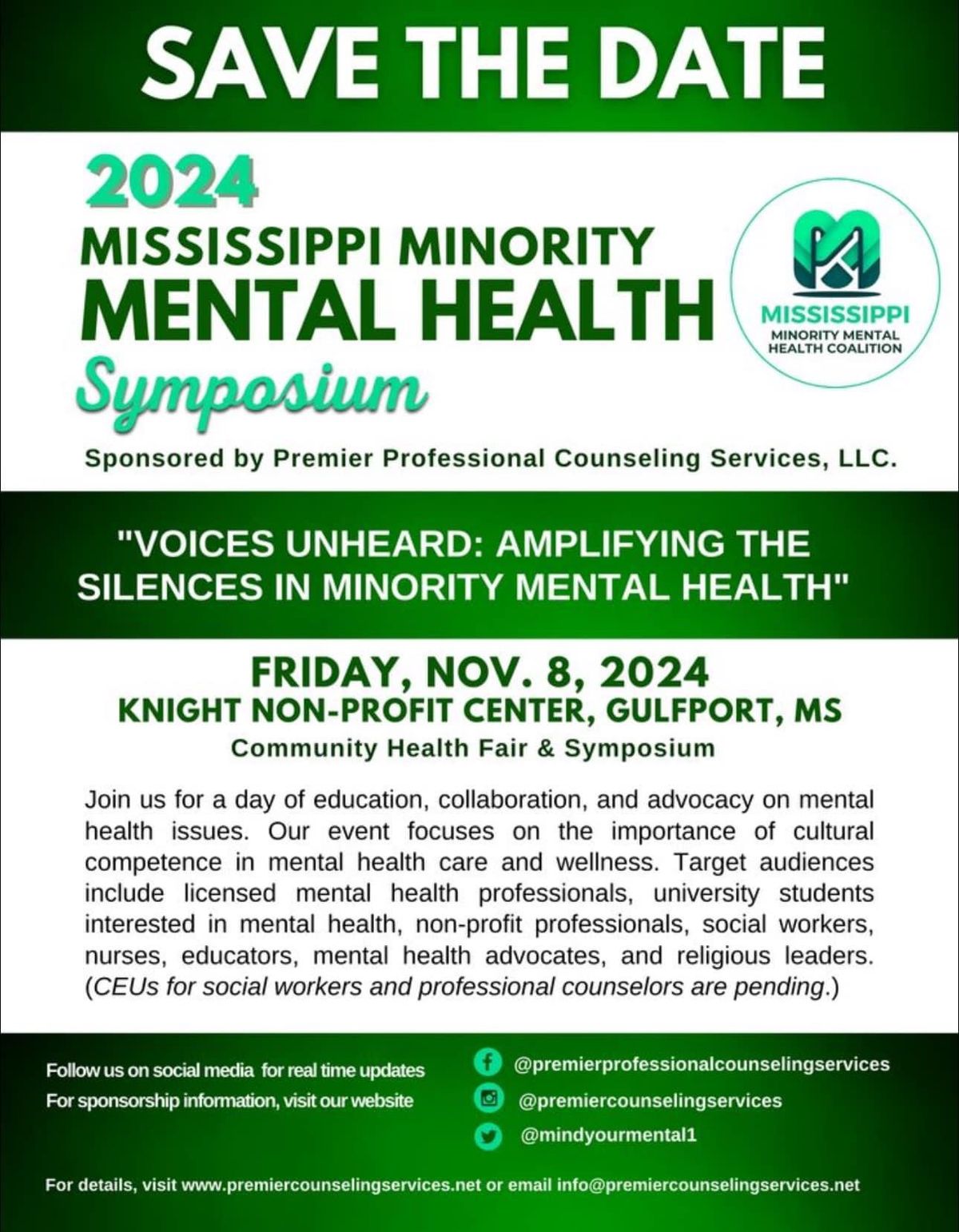 2024 Mississippi Minority Mental Health Symposium 