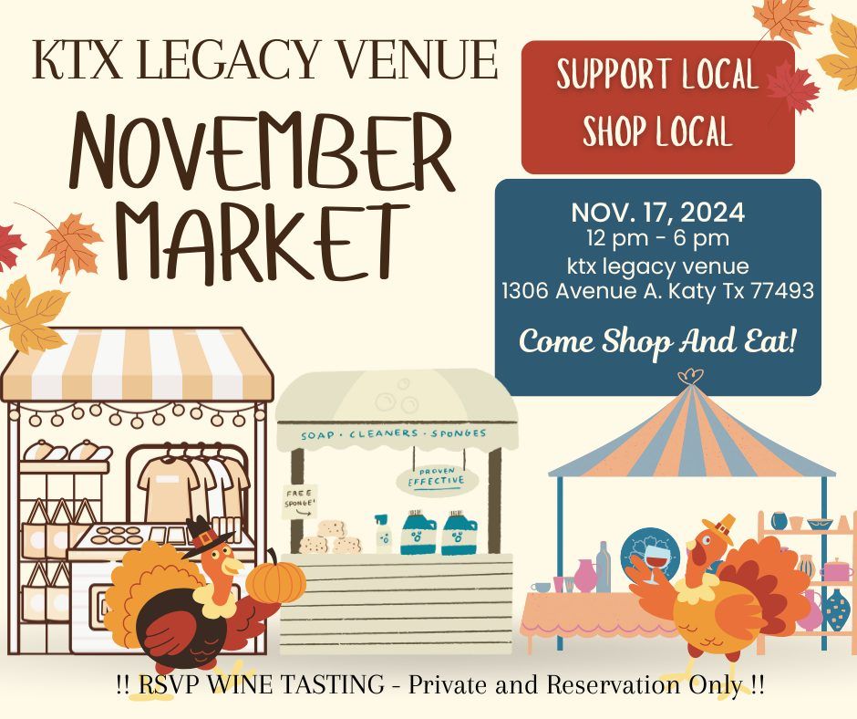 KTX Legacy Venue November Market