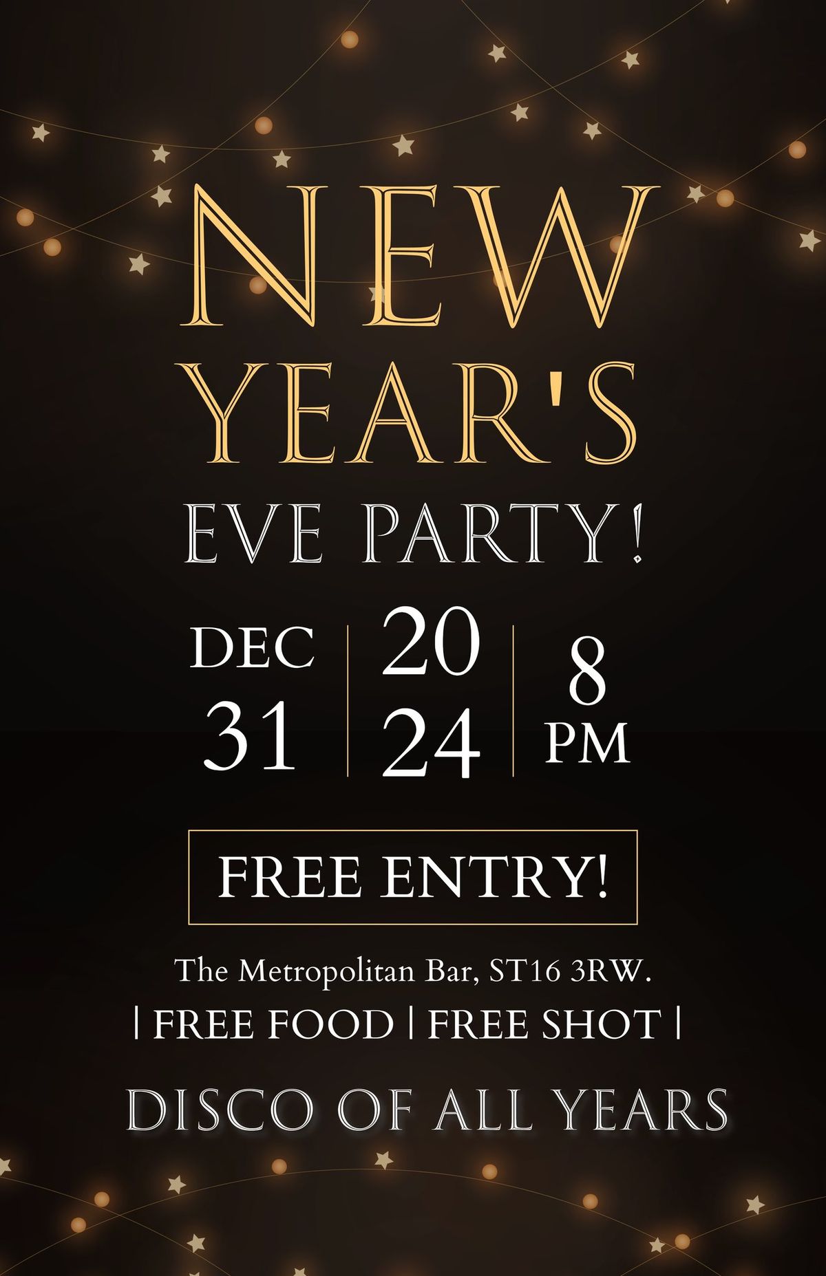 New Year's Eve Celebration