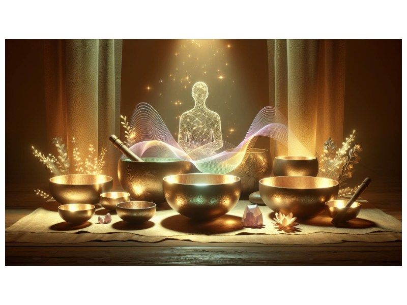 Reiki Crystal Singing Bowl Bath Healing