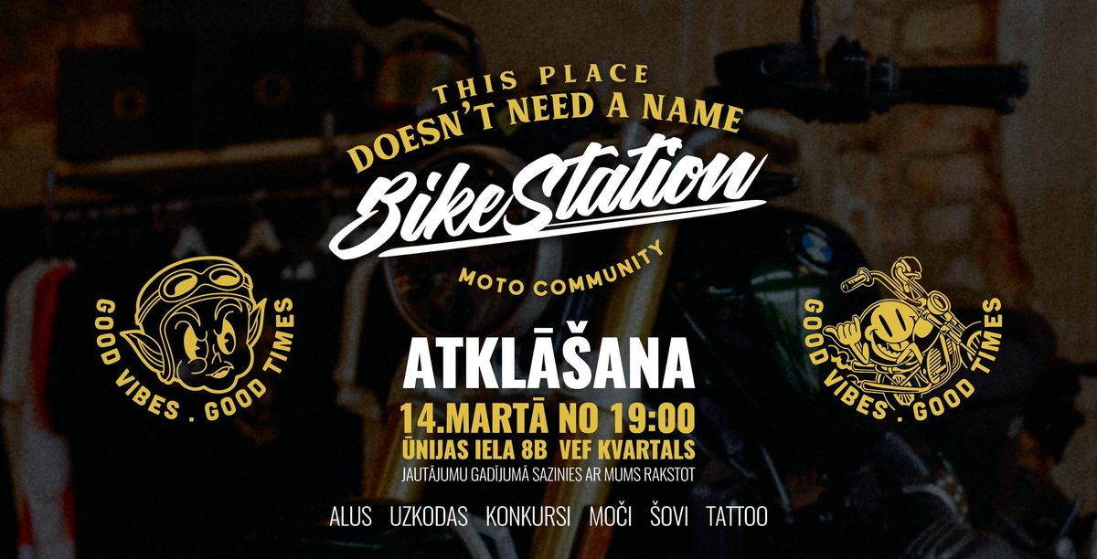 Bike Station ATKL\u0100\u0160ANA! 