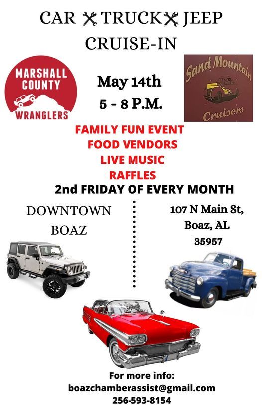 Boaz Car, Truck & Jeep Show, Boaz Area Chamber of Commerce, 14 May 2021