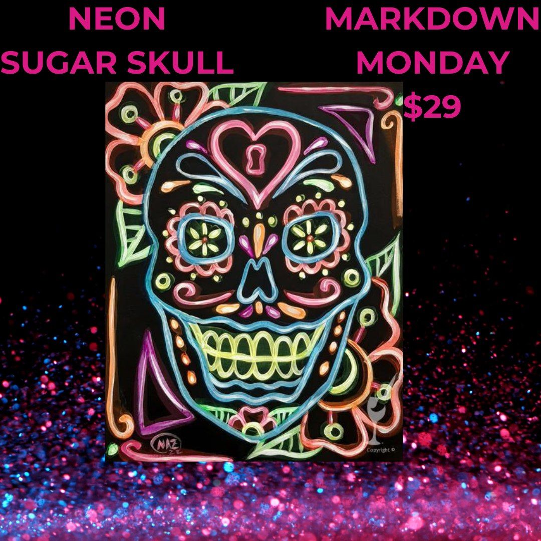 NEON SUGAR SKULL