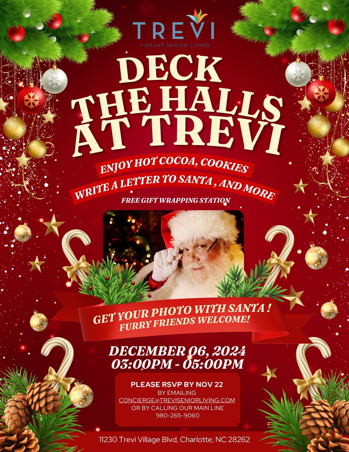 Deck the Halls at Trevi