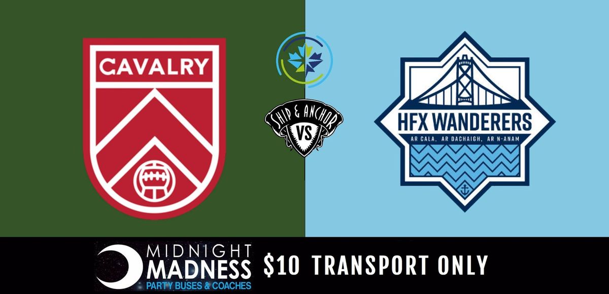 SHIP OUT: Cavalry FC vs HFX Wanderers - Oct 12th