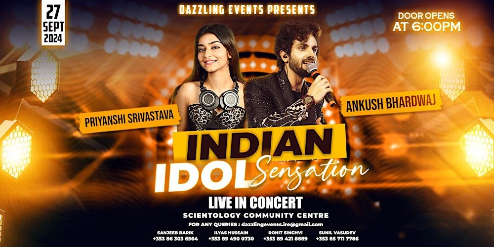 Live In concert with Indian Idol sensations