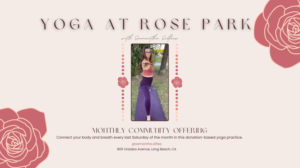 Yoga @ Rose Park