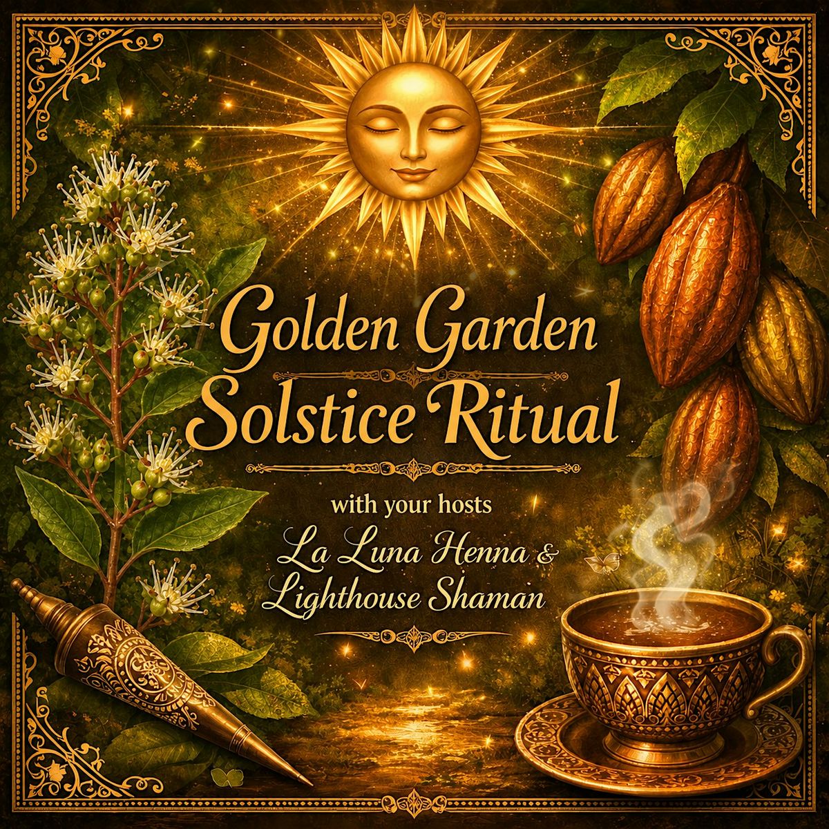 Golden Garden Solstice Ritual