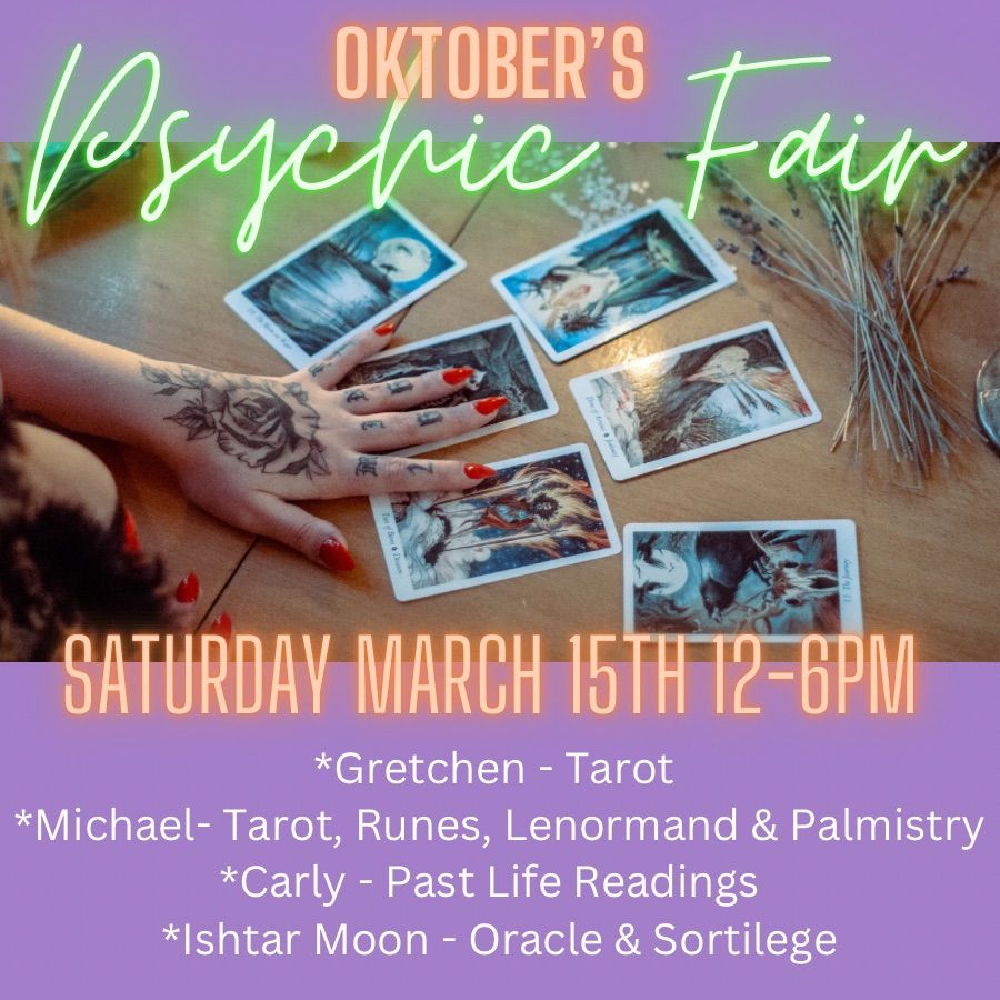 Oktober\u2019s Spring Psychic Fair 