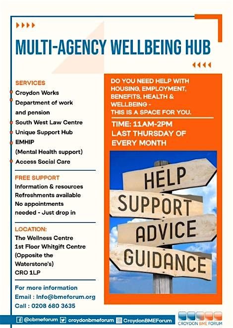 Multi-Agency Wellbeing Hub \u2013 Supporting Our Community Together