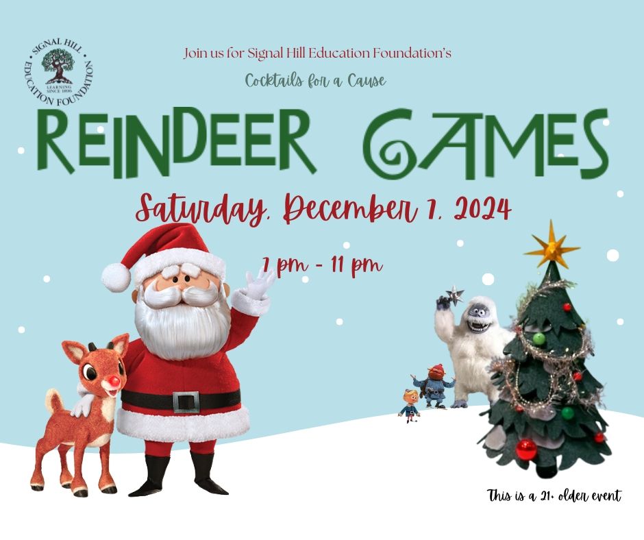 SHEF Dec 7th Reindeer Games - Cocktails for A Cause