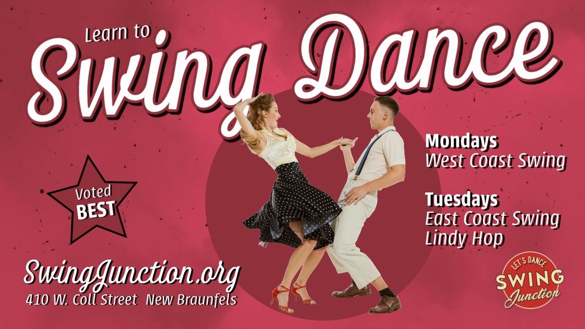 LEARN TO SWING DANCE ... join the fun at Swing Junction!