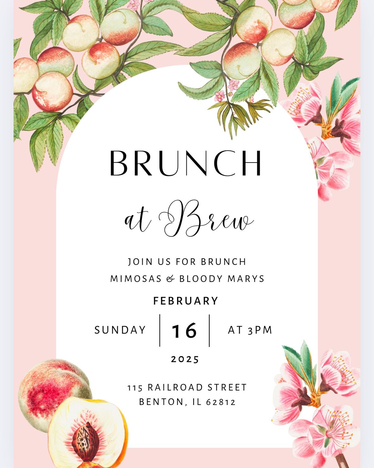 Brunch at Brew \ud83e\udd42\ud83c\udf73