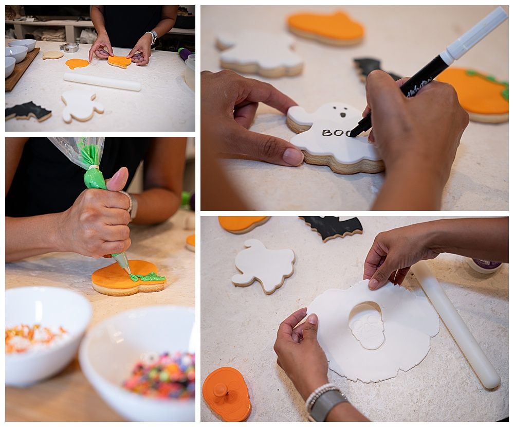 Halloween Cookies decoration class: evening fun making new friends!