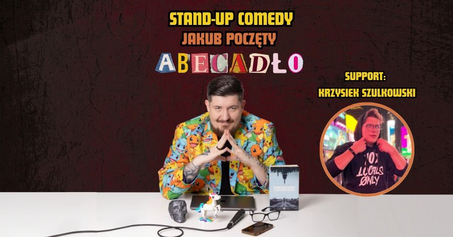 Stand-up \u0141\u00f3d\u017a! Jakub Pocz\u0119ty w programie "Abecad\u0142o"!