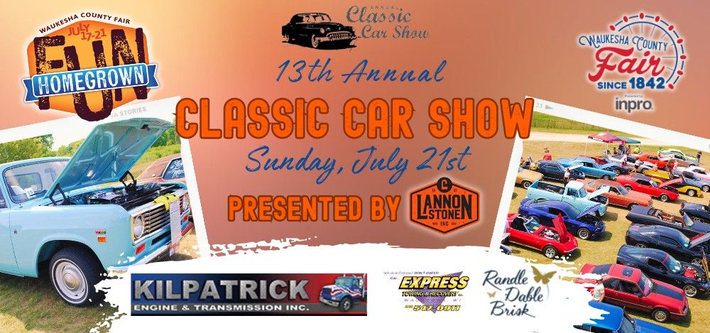 13th Annual Classic Car Show
