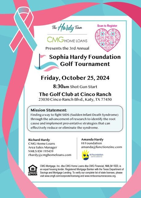 Sophia Hardy Foundation Golf Tournament 