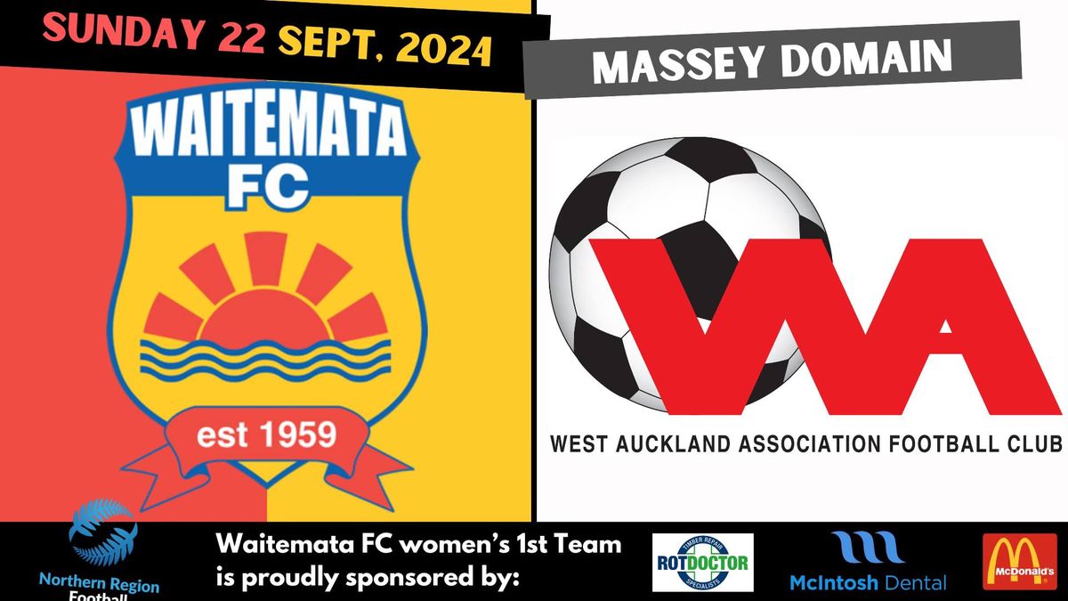 NRF Women's div 1: Waitemata FC vs West Auckland AFC