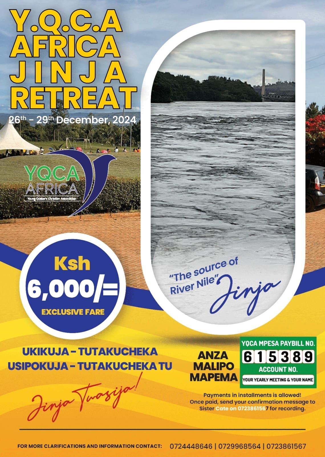 YQCAA JINJA RETREAT 