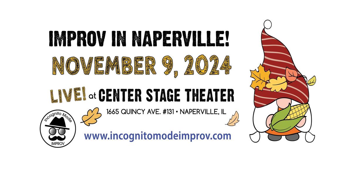 Improv Show at Center Stage Theater in Naperville