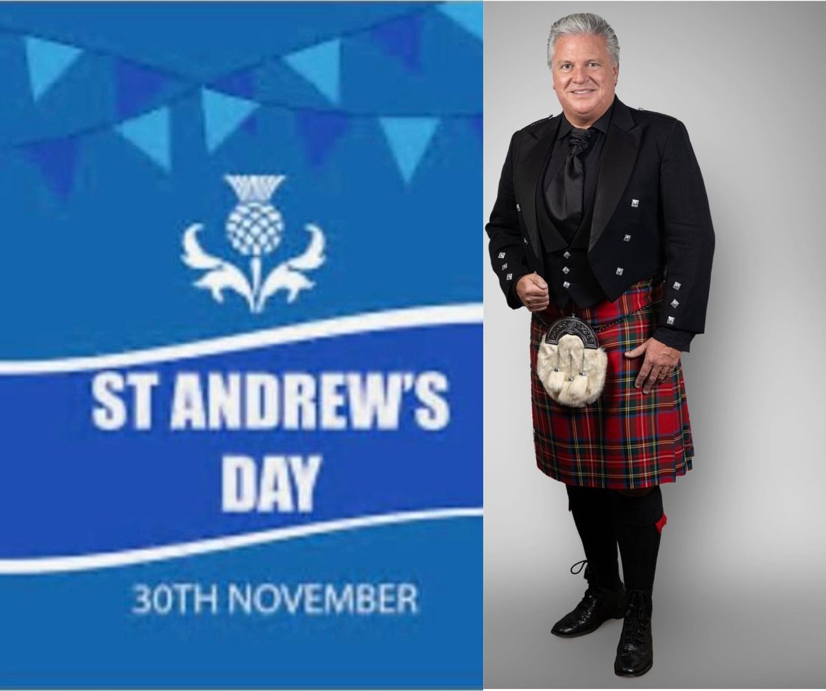 St Andrews day celebrations with Clark Stewart - Ticketed Event 