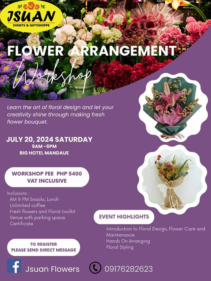 Flower Arrangement Workshop 