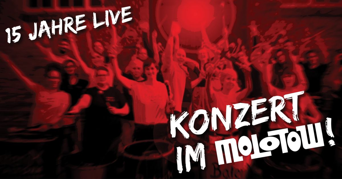 Konzert im Molotow 15 Jahre Live! Bateria Altona Cidade