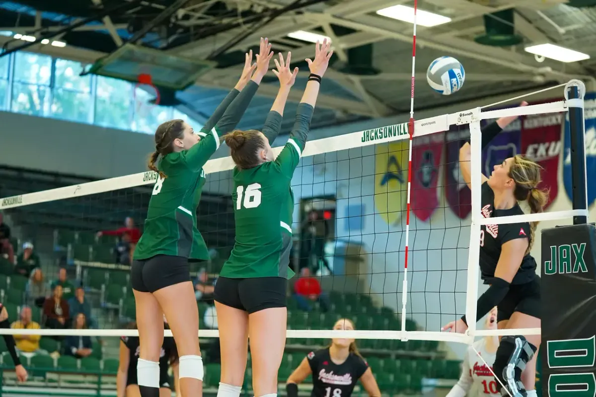 Jacksonville Dolphins at Stetson Hatters Womens Volleyball