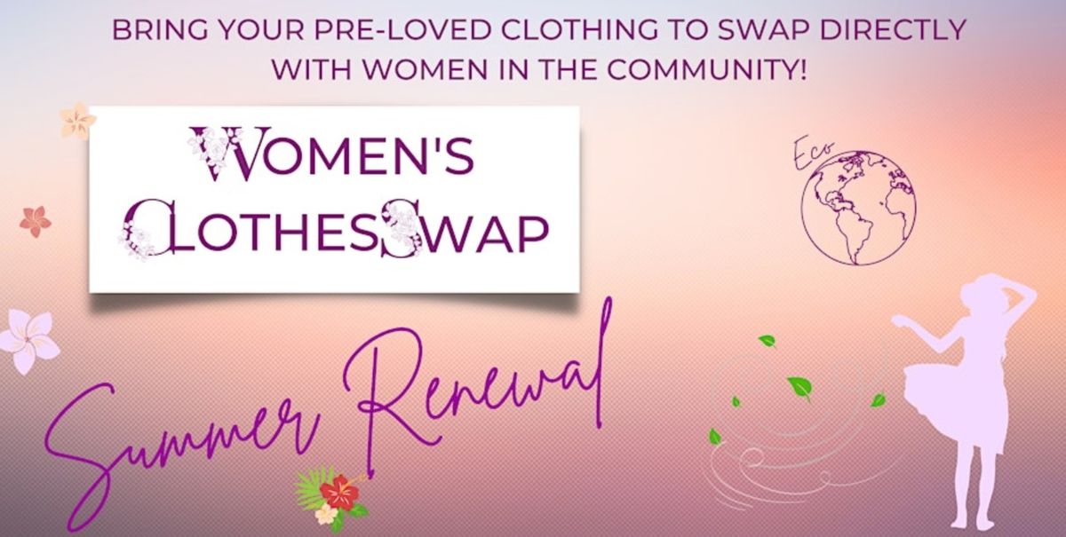 Women\u2019s Clothing Swap \u2013 Shop 5-7:30PM