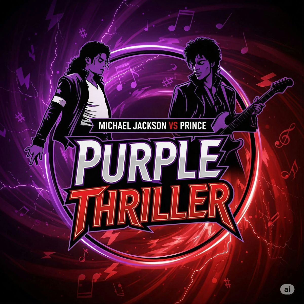 Purple Thriller: Prince vs. Michael Jackson