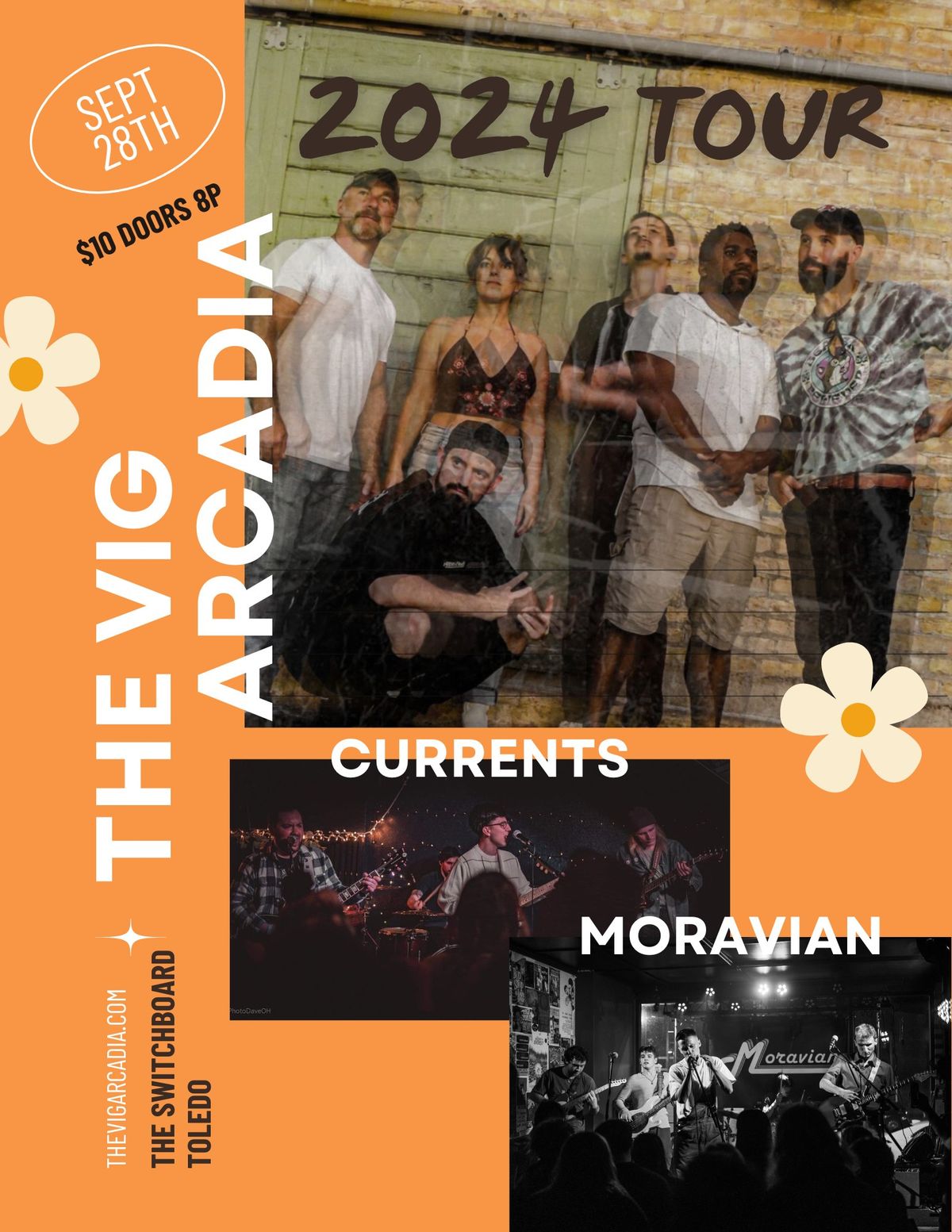 The Vig Arcadia Tour w\/ Currents & Moravian