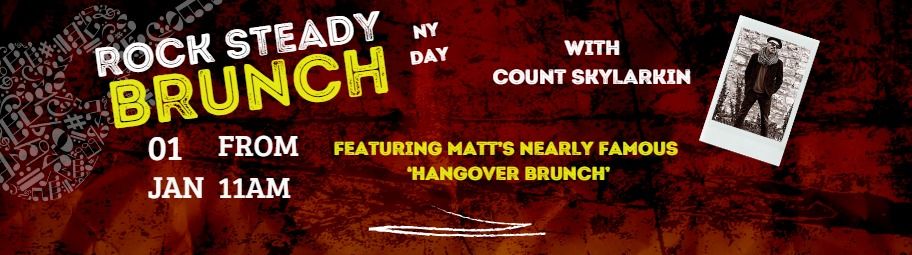 NY Day - Rock Steady Brunch with Count Skylarkin