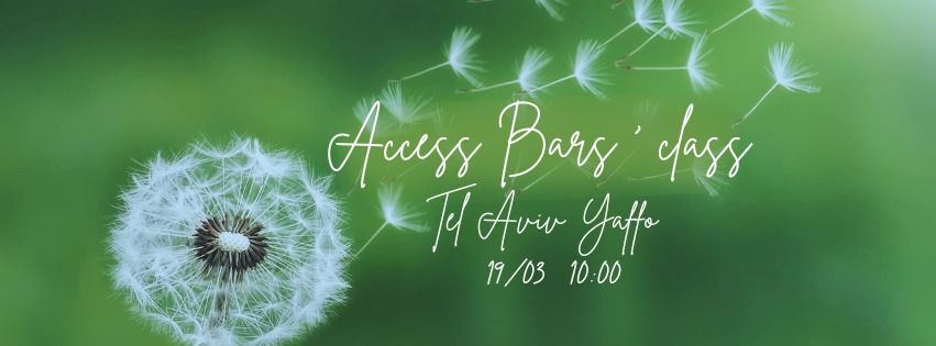 Access Bars ' class in Tel Aviv Yaffo: Russian\/Hebrew languages