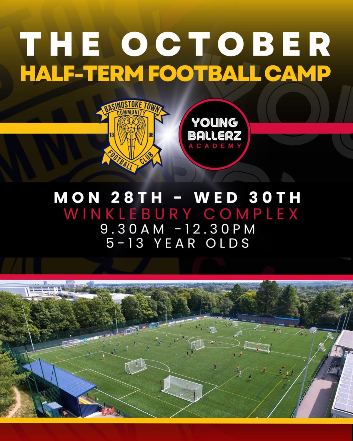 October Half-Term Soccer School