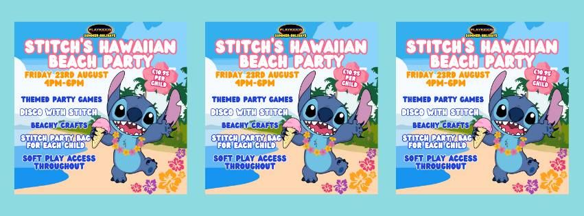 Stitch's Hawaiian Beach Party