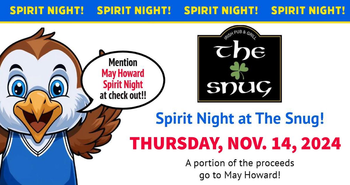 Spirit Night at The Snug