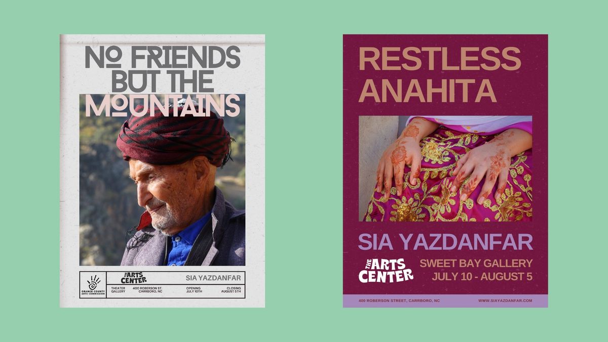 (Gallery Opening) Sia Yazdanfar: Restless Anahita and No Friends but the Mountains