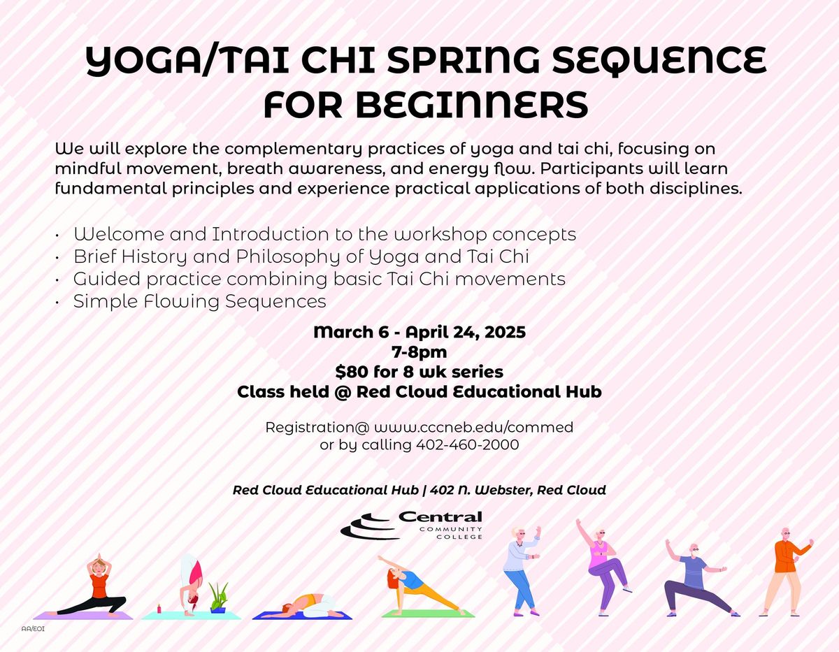 Yoga\/Tai Chi Beginner Instructional Class