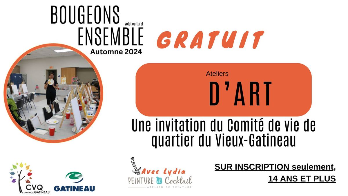 Ateliers d'art au CVQ