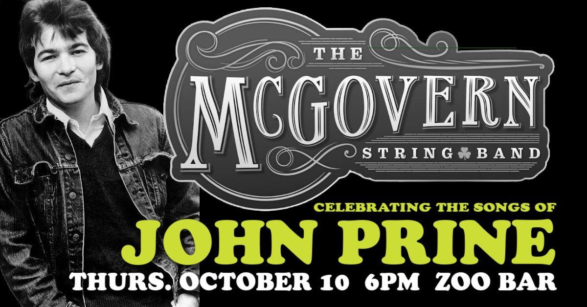 The McGovern Stringband celebrates John Prine